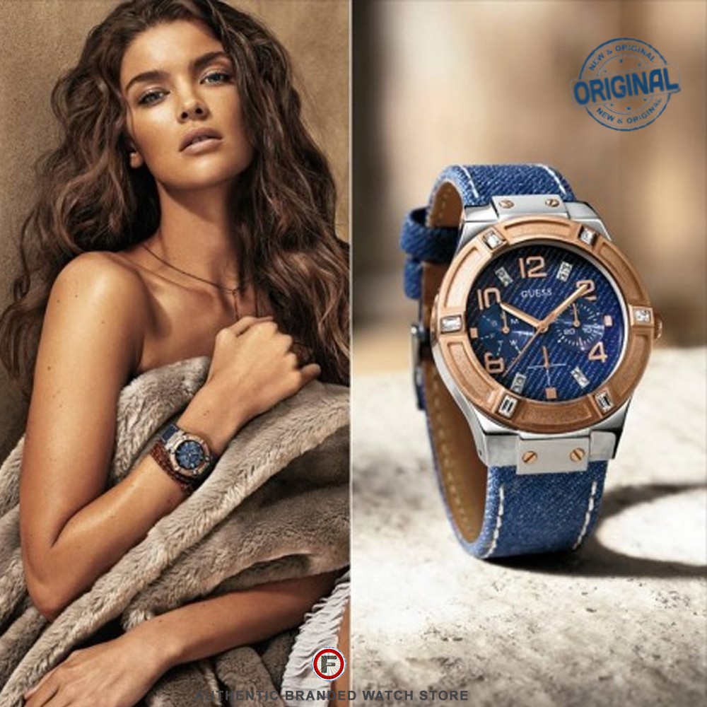 Jual JAM TANGAN WANITA | ORIGINAL GUESS W0289L1 Indonesia|Shopee Indonesia