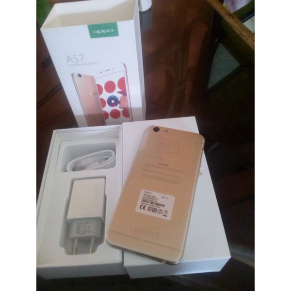 New Oppo A57 3/32GB 4G 5.5"inch fullset lengkap