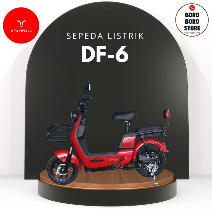 SEPEDA LISTRIK UWINFLY DRAGON FLY 6 / DF6 GARANSI RESMI DSF654654