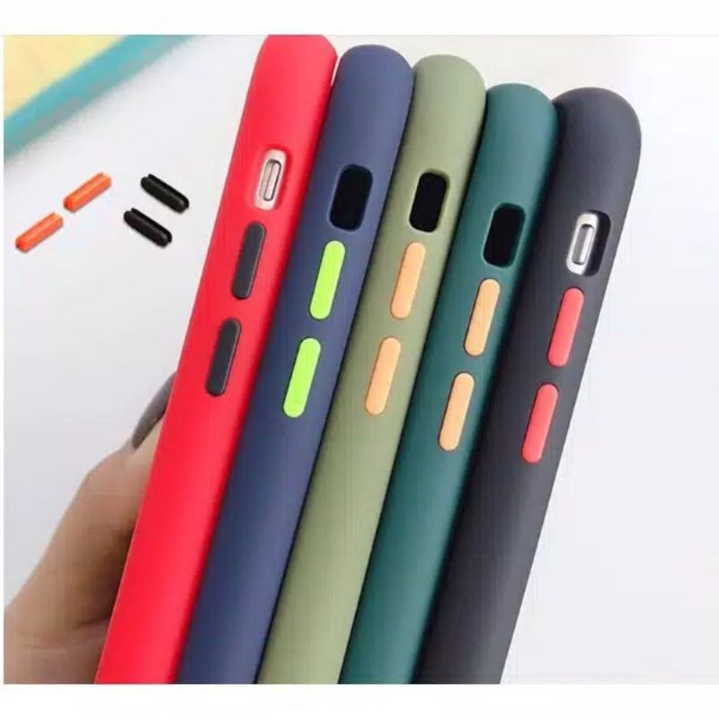 REDMI NOTE 5 PRO/REDMI 7/7A/NOTE 7/REDMI 8/NOTE 8/NOTE 8 PRO CASE DOFF MATTE HARDCASE TRANSPARANT