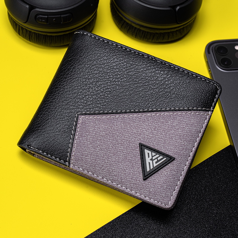 RAMEJA Fashion Dompet Pria Bahan Kulit PU Premium Synthetic Leather RMJW10-6