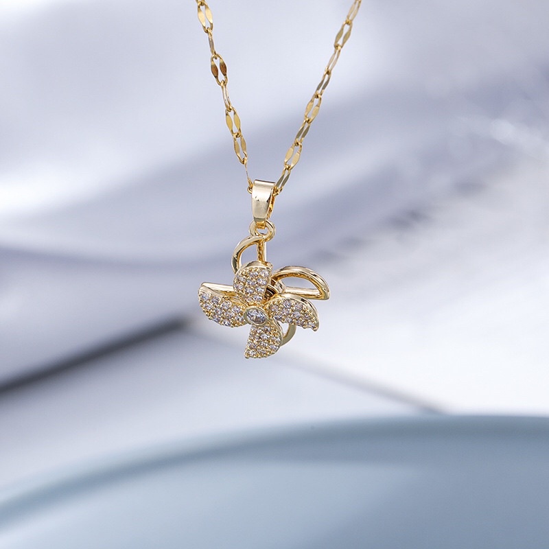 Kalung Titanium Rolling Korea Trending Fashion Style Premium