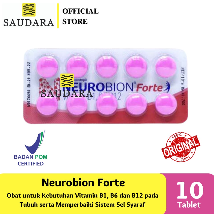 Neurobion Forte 5000 Mg (10 Tablet)