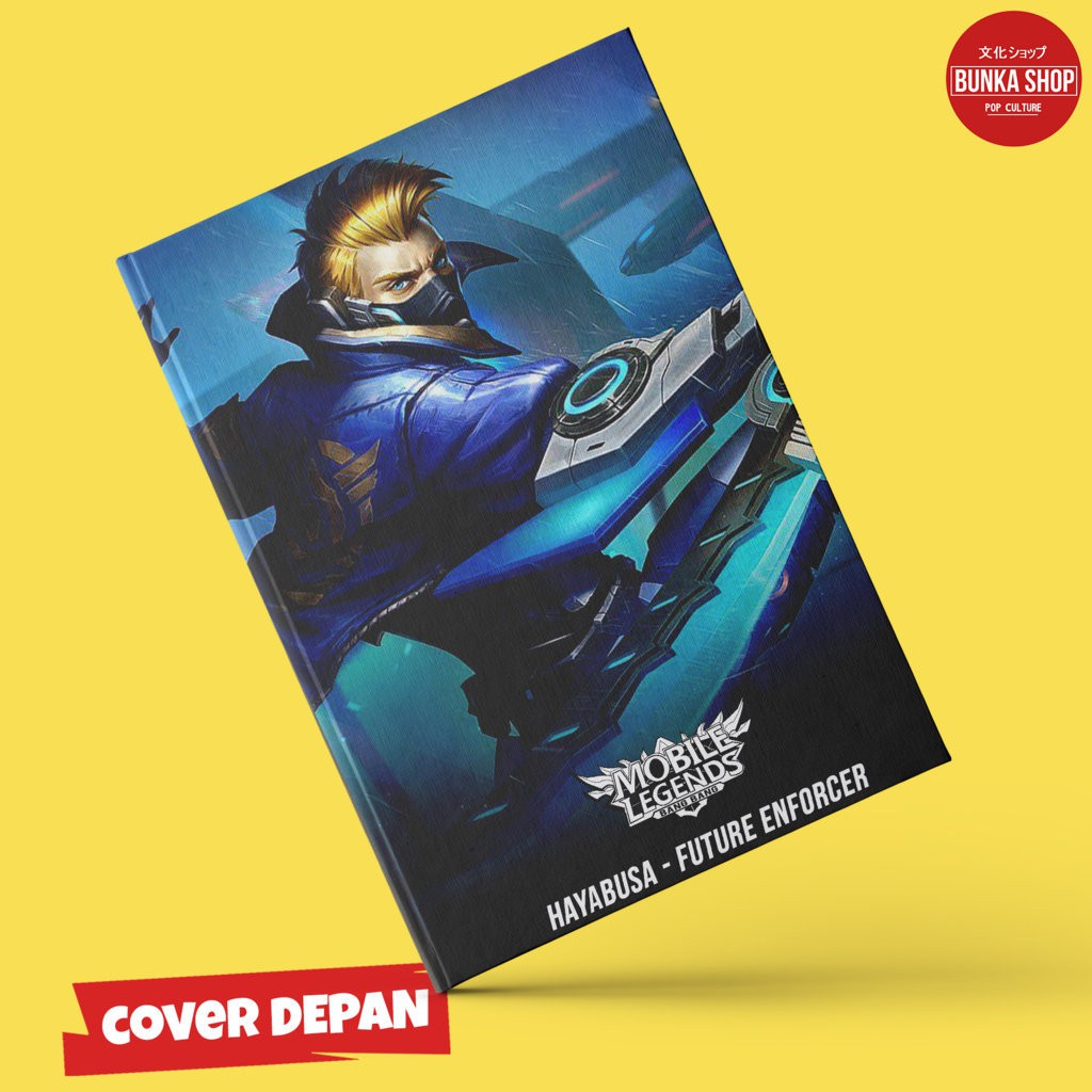 

Note Book Game Mobile Legends Hayabusa Future Enforcer Hardcover A5 Buku Catatan Buku Tulis Murah