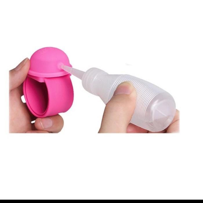 Gelang hand sanitizer wrist band dispenser pembersih tangan portable Alat Kebersihan Higienis Botol