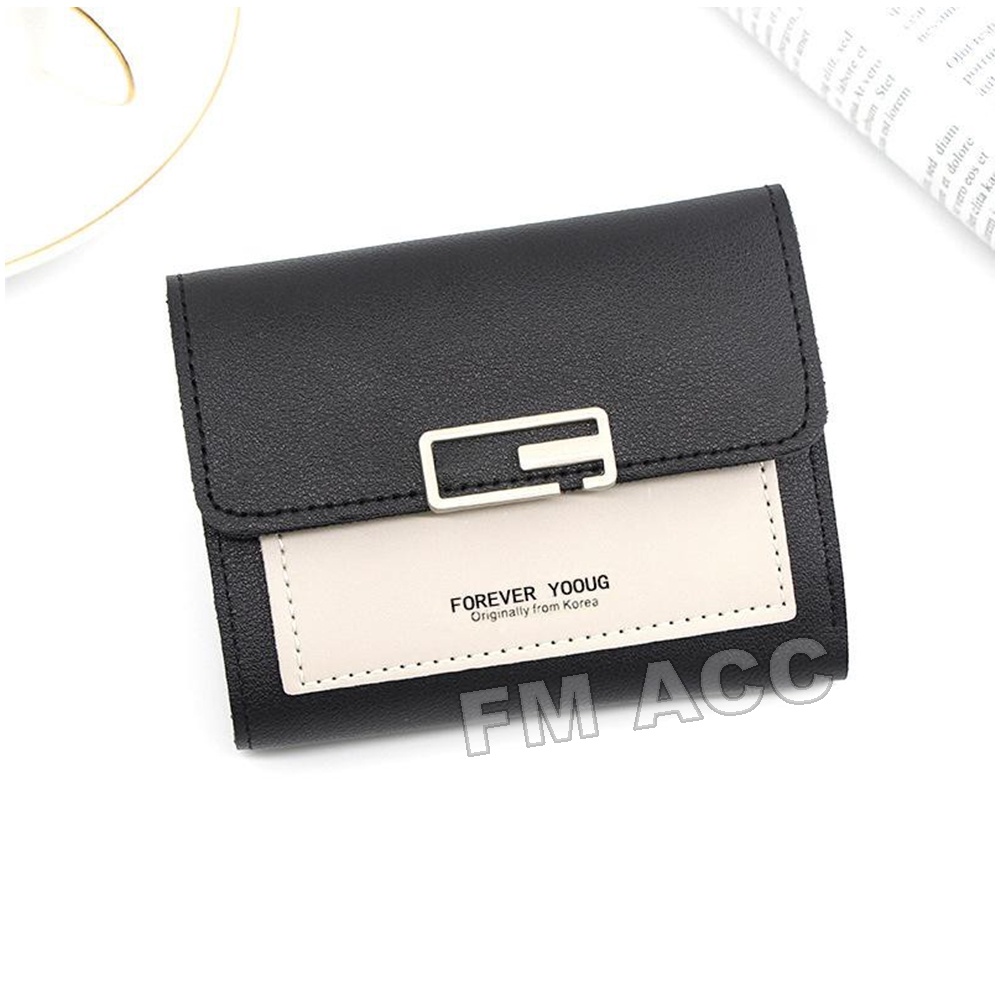 DOMPET WANITA LIPAT PENDEK IMPORT KOREA / DOMPET MINI WANITA WALLET TERBARU