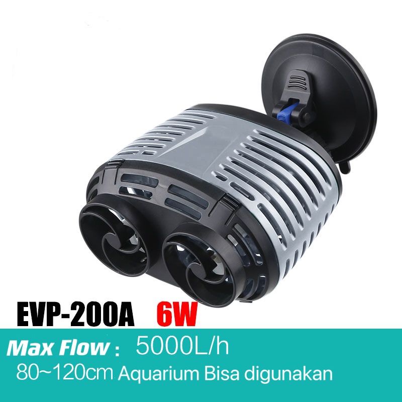 SUNSUN EVP-200 Submersible pump Pompa Air Celup membuat gelombang Aquarium Wave Maker Pompa Aquarium