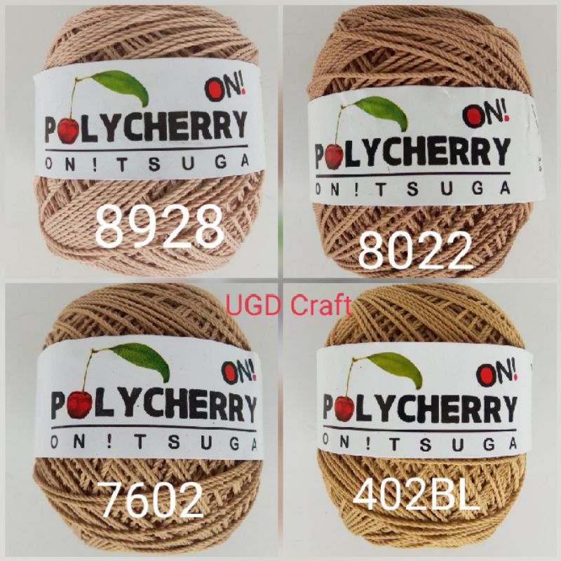 (Part 1) Polycherry Onitsuga / Benang Poliester