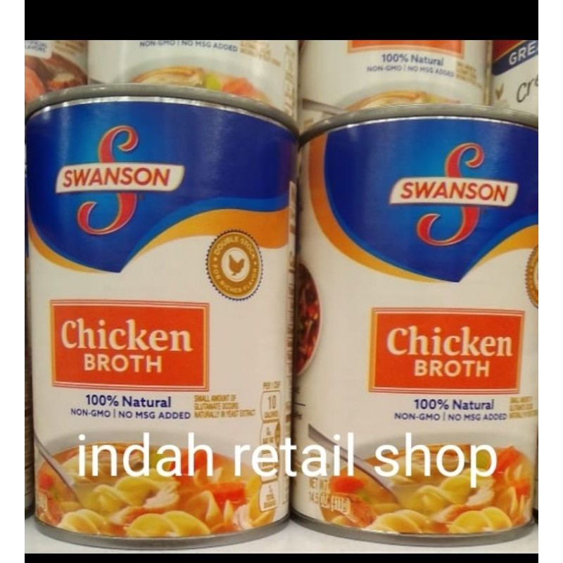 

Swanson Chicken Broth 411gr