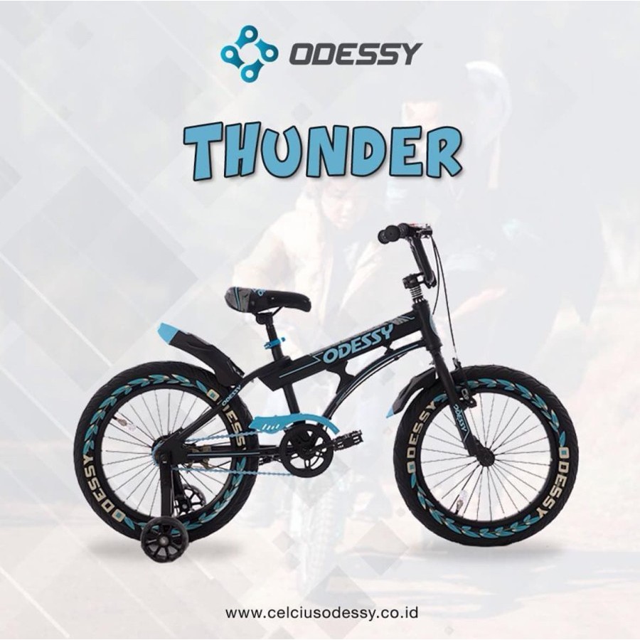 SEPEDA BMX 12" ODESSY THUNDER | SEPEDA ANAK BMX 12 INCH TERBAIK