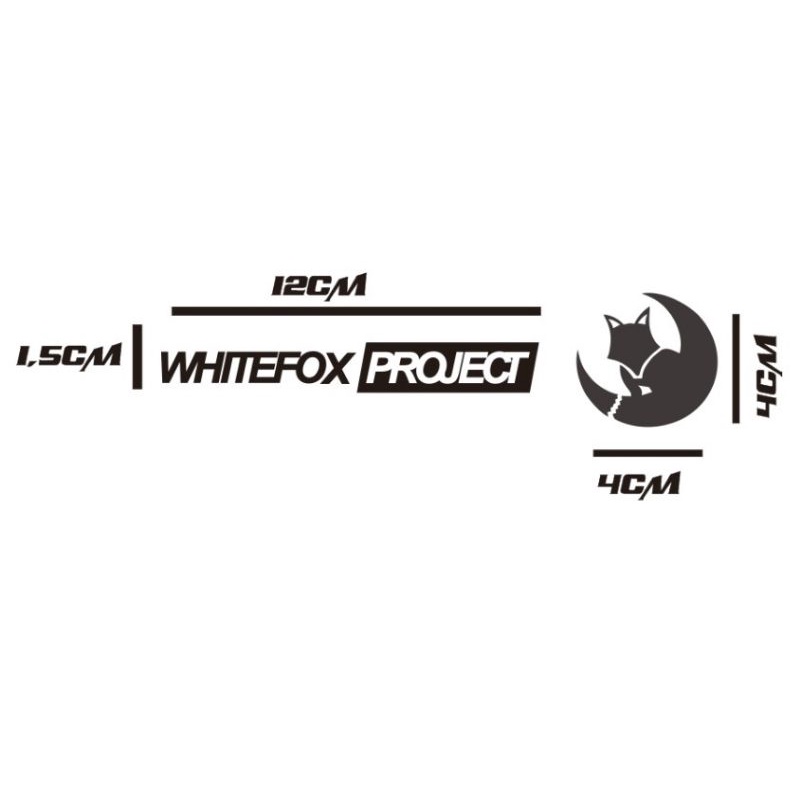 

stiker WHITEFOX PROJECT
