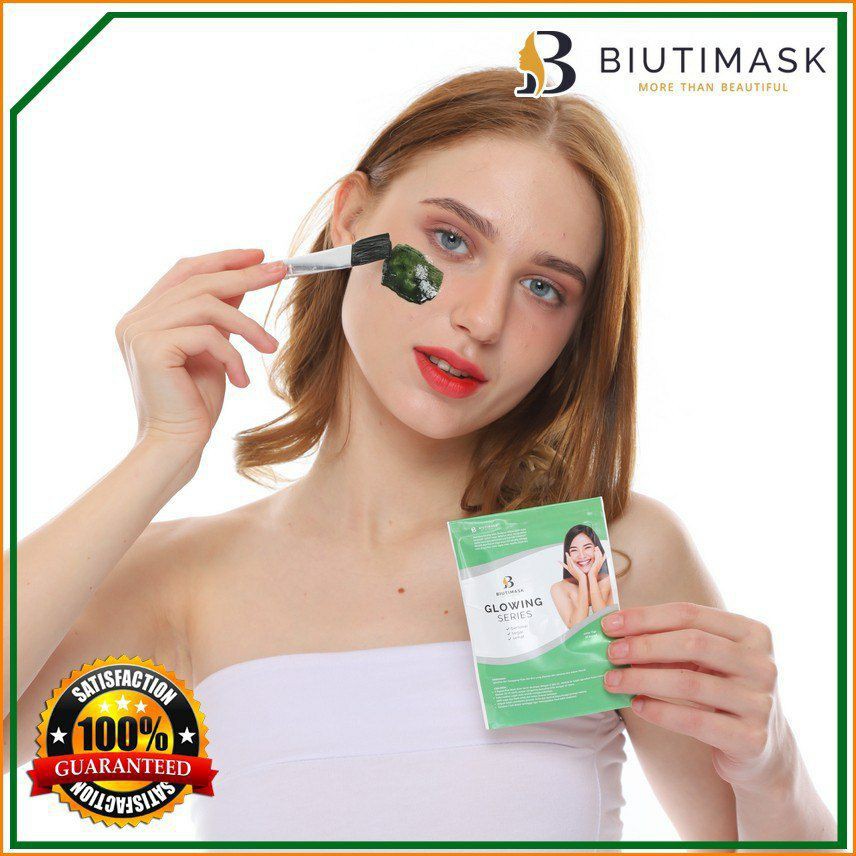 Masker Wajah Korea Untuk Remaja Beautymask Spirulina Masker Wajah Berminyak Dan Berjerawat Shopee Indonesia