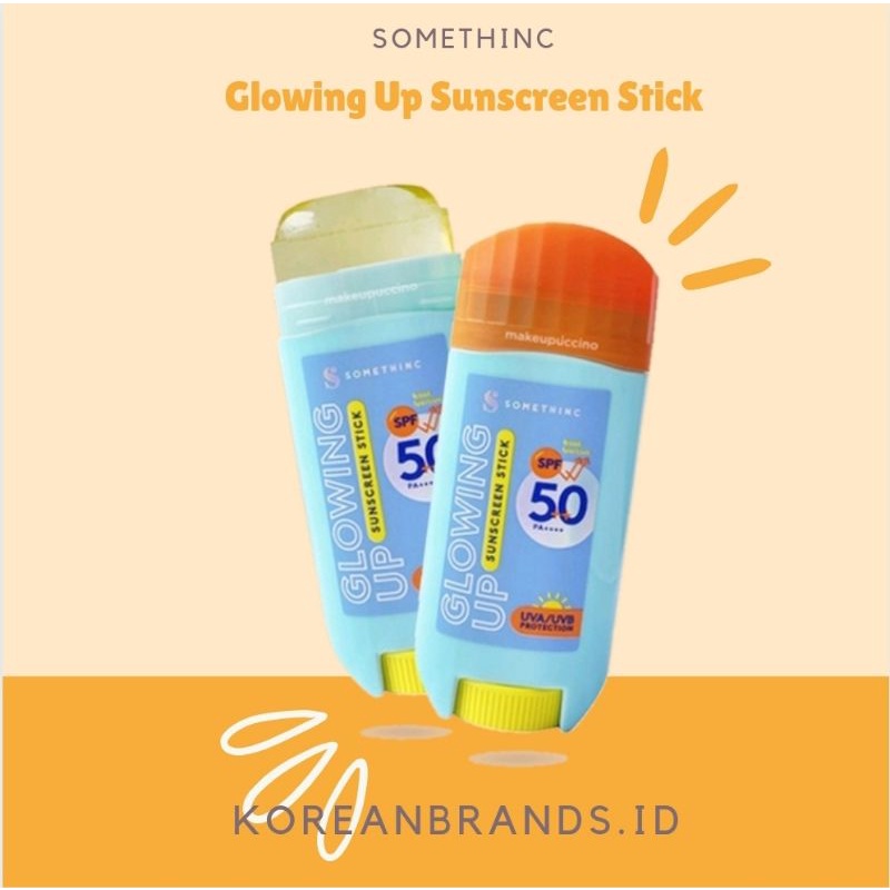 SOMETHINC GLOWING UP SUNSCREEN STICK  SPF 50+ PA ++++