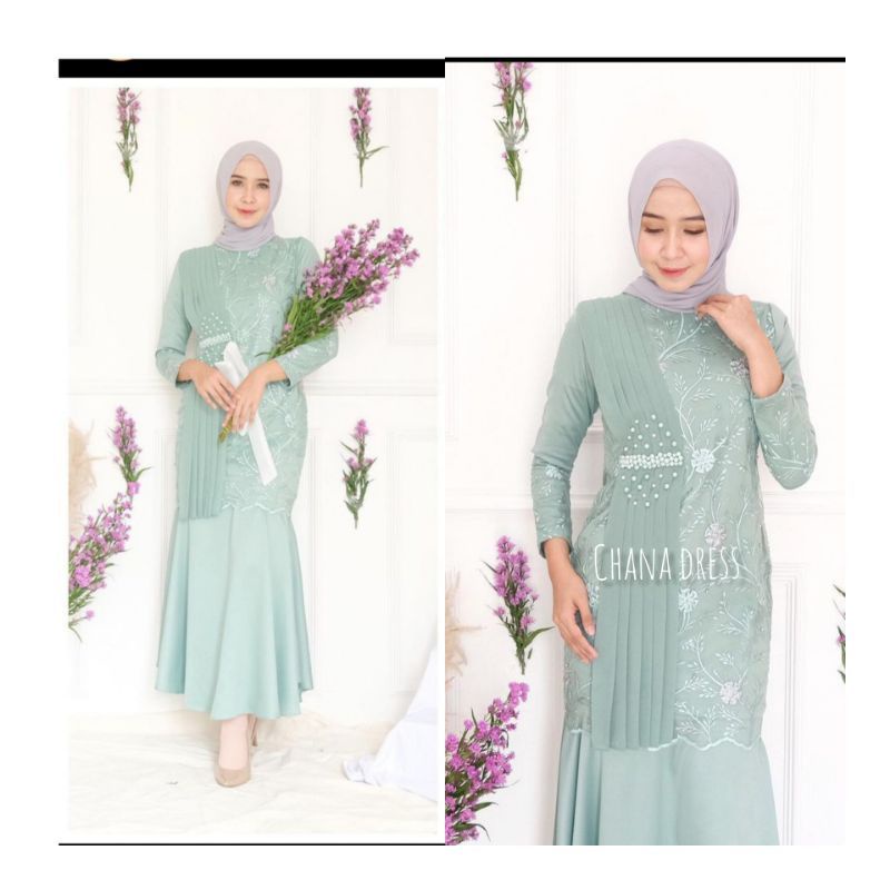 CHANA DRESS ALLSZ-JUMBO BISA REQUEST WARNA DAN UKURAN BISA SERAGAM