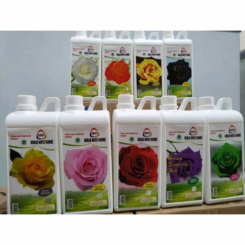 Parfum laundry mawar BRM derigen 1 liter