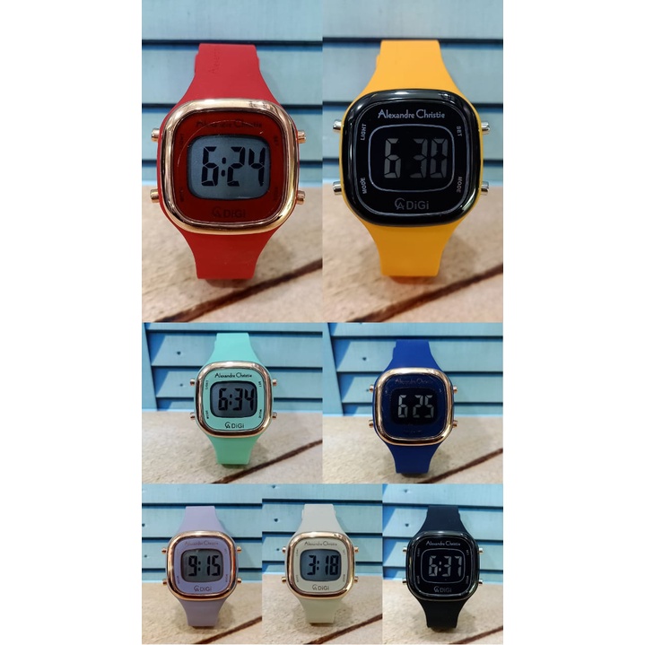 Jam Tangan Digital  Wanita Alexander Christie AC9336 AC 9336 Garansi Resmi
