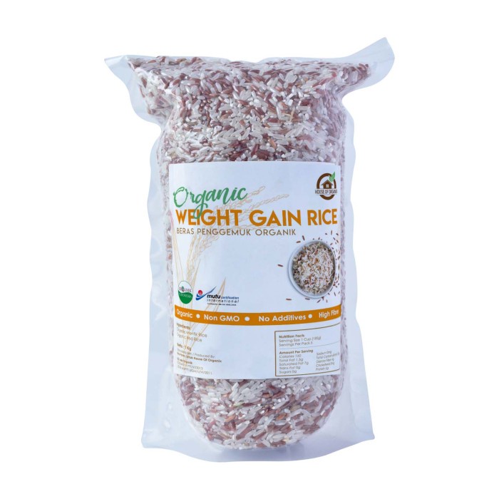 

Badanberat- House Of Organix Organic Weight Gain Rice / Beras Penggemuk -Penambah-Berat-Badan.