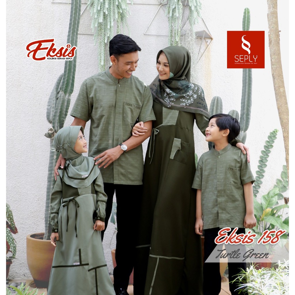 SARIMBIT EKSIS 158 TURTLE GREEN SEPLY ORIGINAL KASEO 111 GISSEL 308 KLIKO 83 SELIA 87 FASHION MUSLIM