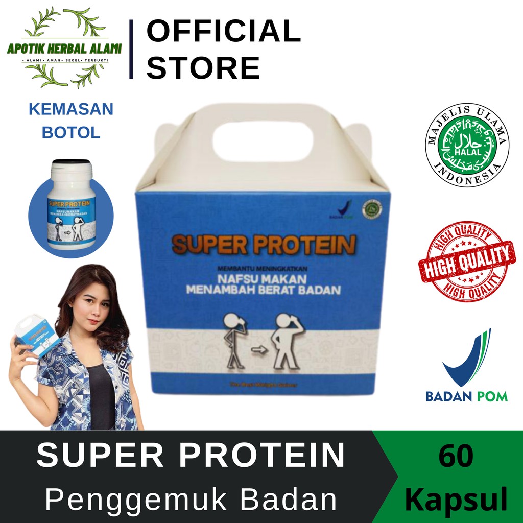 SUPER PROTEIN Obat Penggemuk Badan SUPER PROTEIN