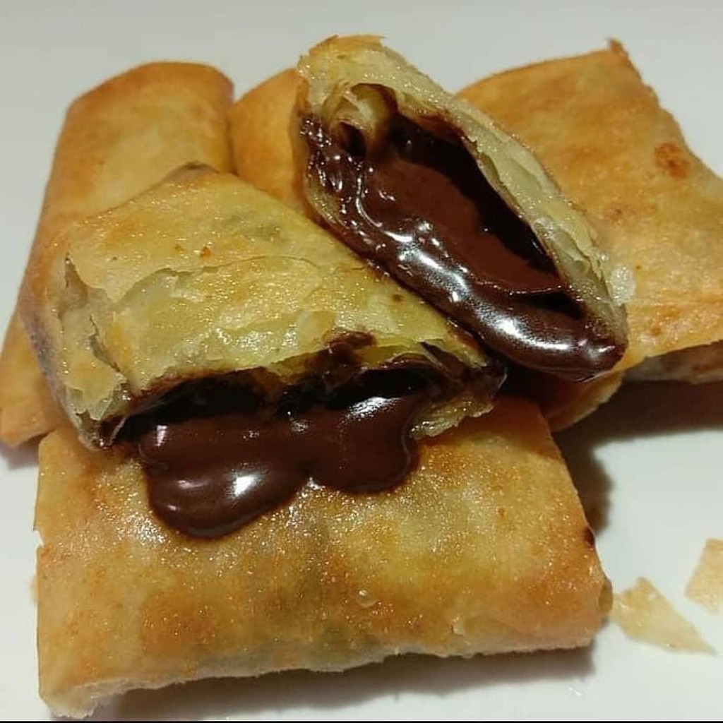 

pisang coklat krispy