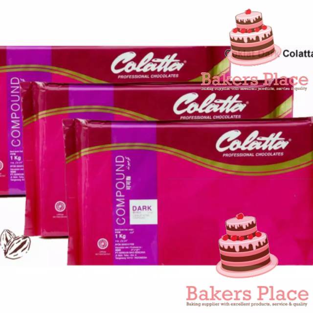

Siap Kirim Coklat Batang / Dark Chocolate Compound Colatta / Colata 5Kg Murah