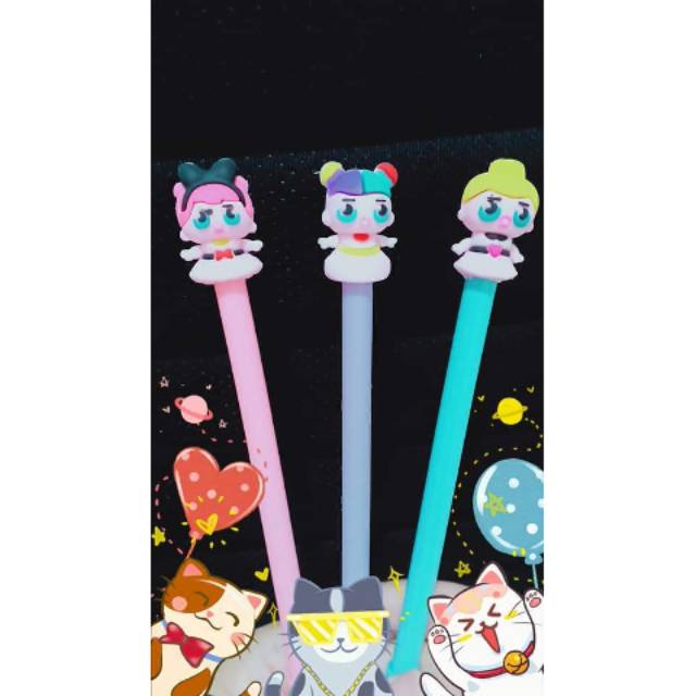 

Pulpen LOL BLUE EYES PEN GEL