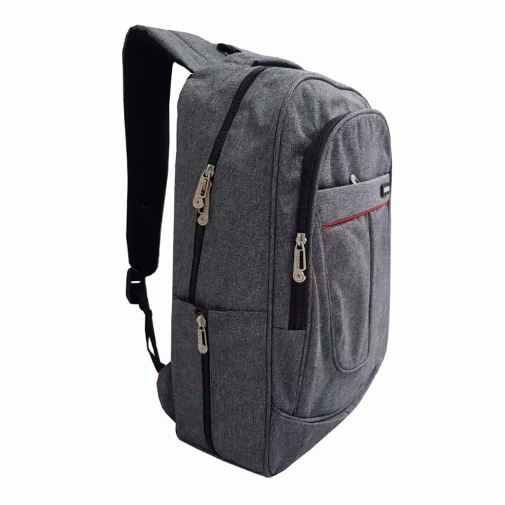 Carboni Tas Ransel Pria Dan Wanita Tas Punggung Backpack - Grey