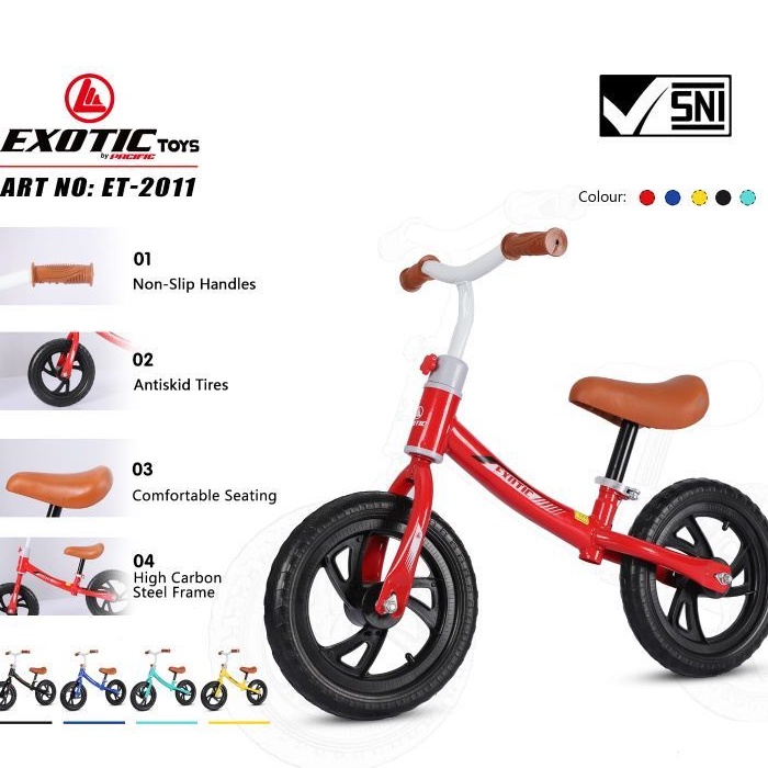 Balance Bike / Push Bike / Sepeda Keseimbangan