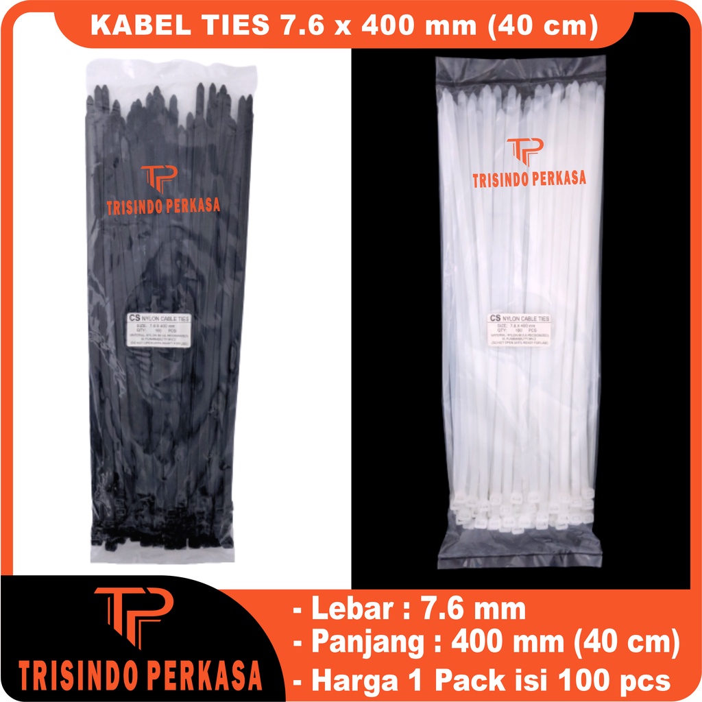 Kabel Ties Cable Tie 7.6 x 400mm (40cm)