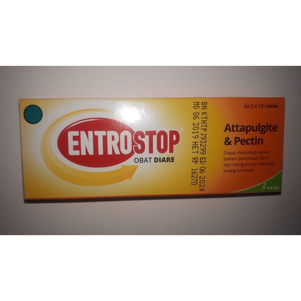 Jual Entrostop Obat Diare Per Strip X Opcs Shopee Indonesia