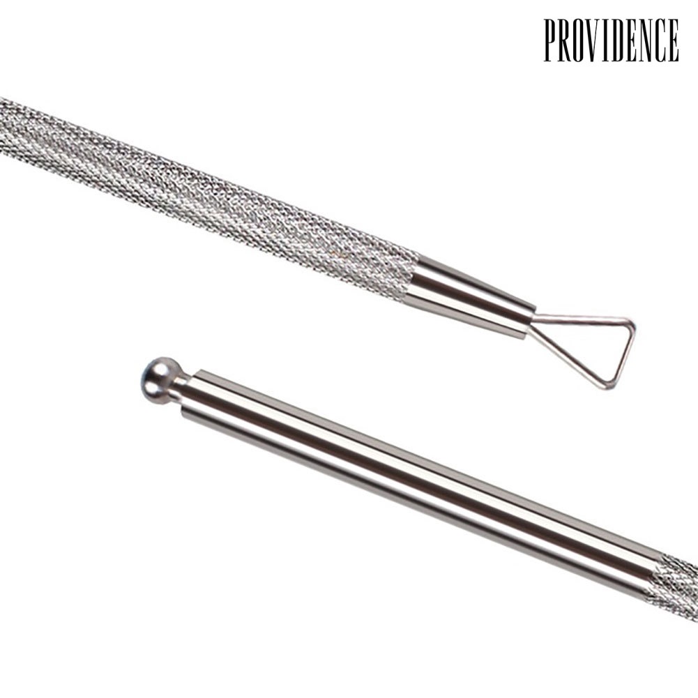 Providence Stainless Steel Nail Art UV Gel Polish Remover Rod Pusher Cleaner Manicure Tool