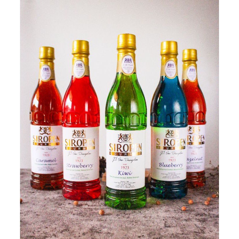 

Pepermint - Siropen Gourmet kemasan botol.plastik 700 ml