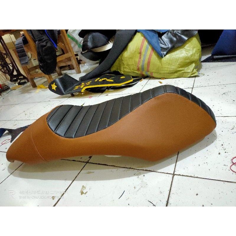 Jok caferacer jok pcx - jok Nmax - jok aerox Modifikasi single seat