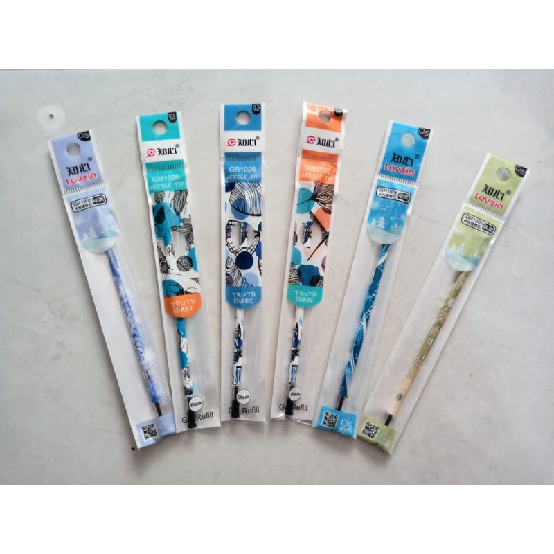 

REFILL PULPEN GEL | ISI ULANG PULPEN GEL