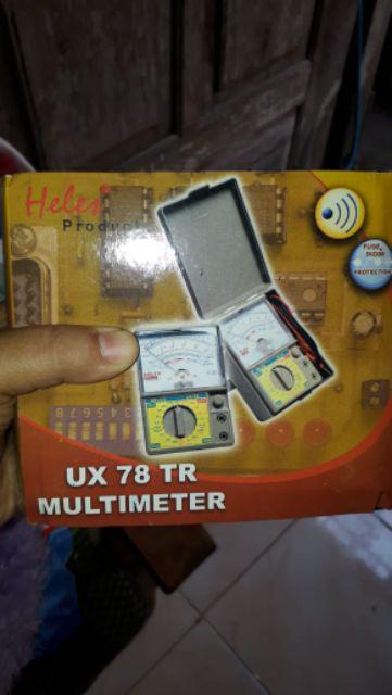 Multimeter Avometer Analog Multitester Tester Heles Ux-78 Ux78