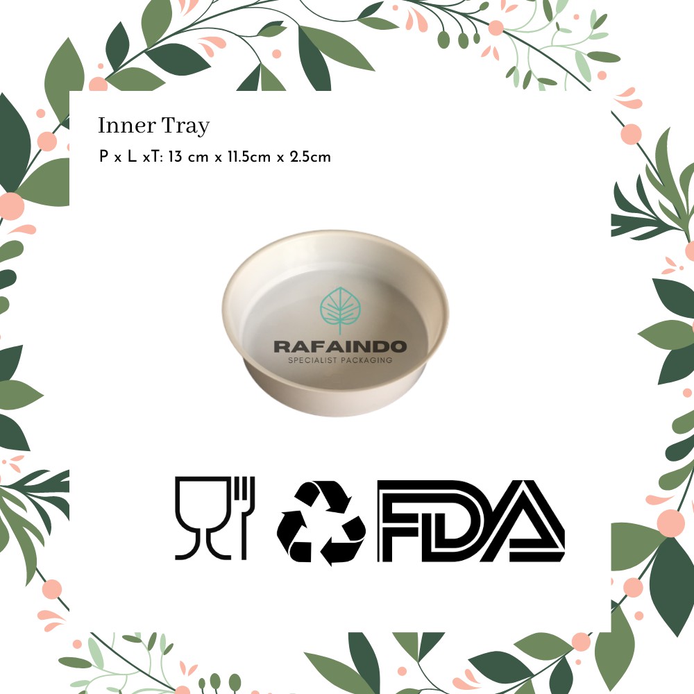 Inner Tray Paper Bowl 800 650ml / Sekat Paper Bowl / Pemisah Paper Bowl