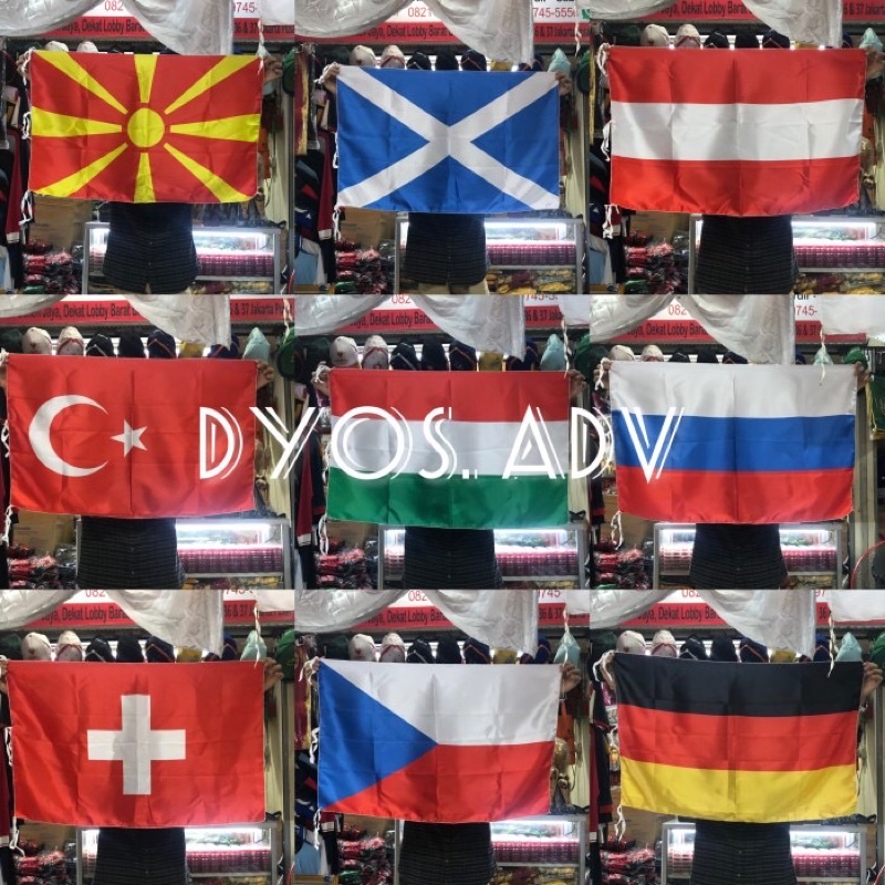 Bendera negara G20 90x135 cm