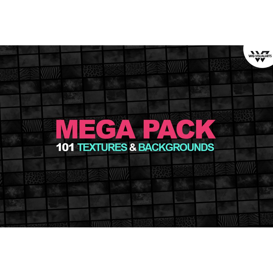 101 MEGA PACK Textures &amp; Backgrounds - Photoshop