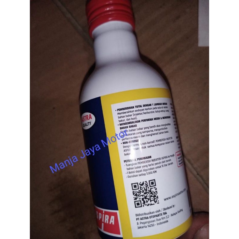 Pembersih injector/ Injector Cleaner 60ml Astra otoparts Aspira