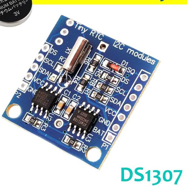 ★SALE RTC DS1307 i2C Real Time Clock + Battery Module 24C32 32K EEPROM