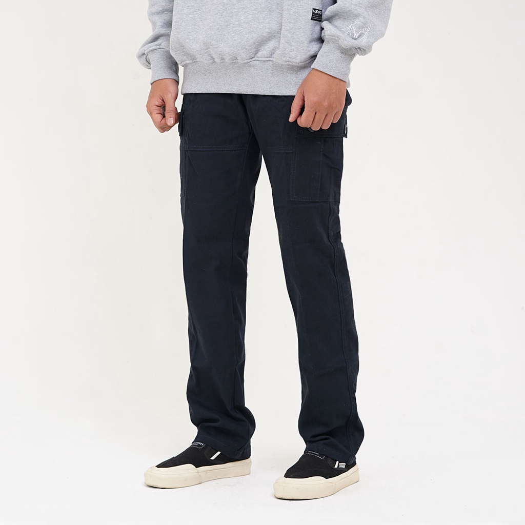 Whoopculture &quot;Goral&quot; Navy Long Pants Cargo