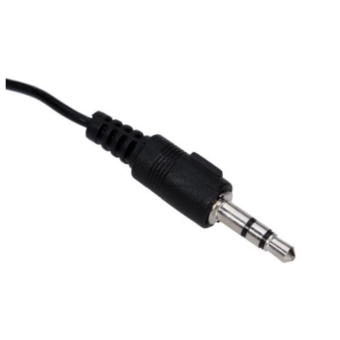 [AUDIOMINI] - 3.5mm Microphone with Clip for Smartphone / Laptop / Tablet PC - SR-503 - Black