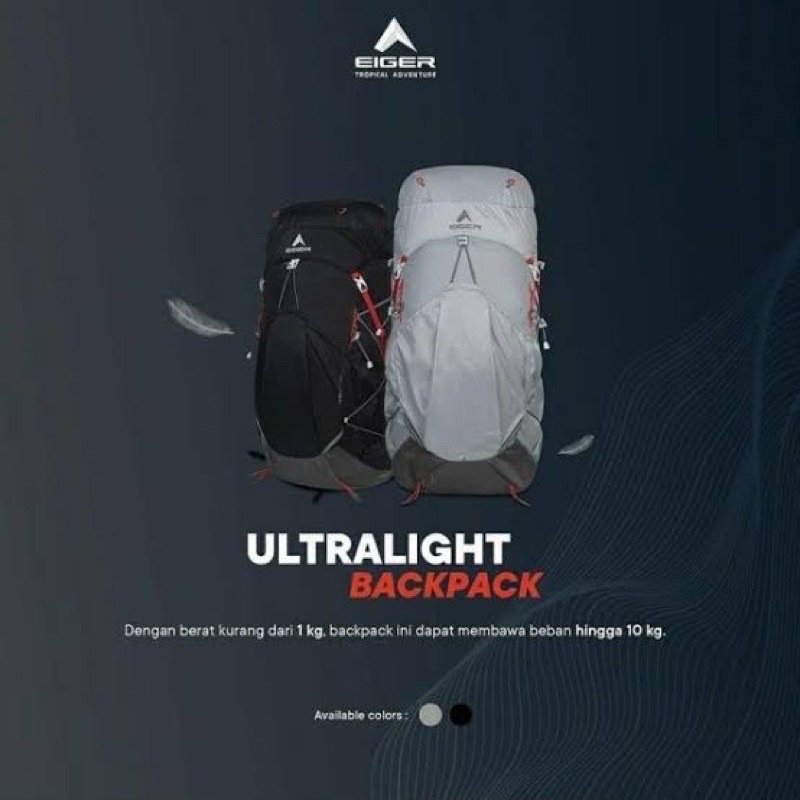 TAS GUNUNG CARRIER HIKEOVER 45L ULTRALIGHT
