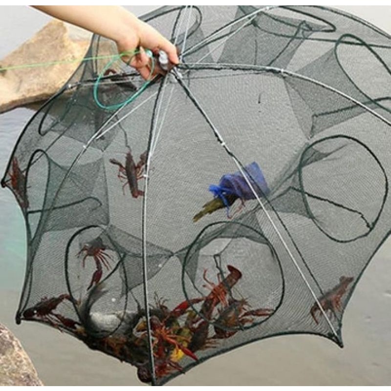 Jaring Pancing Ikan Hexagonal Fishing Net Trap Cage