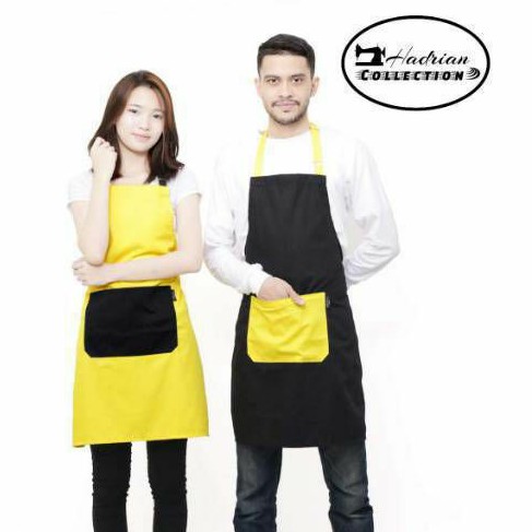 Celemek apron combination  warna Celemek pria wanita Celemek masak Celemek kitchen