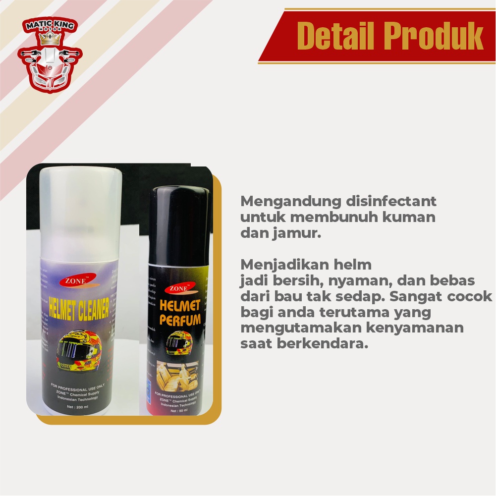 Parfum Parfume Helm Helmet Pewangi Pengharum Helm Zone 50 ml