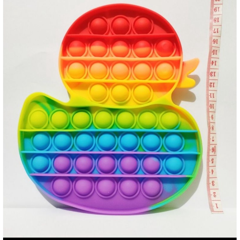 Pop it Bebek Jumbo Fidged Toy Push Bubble Mainan Anak