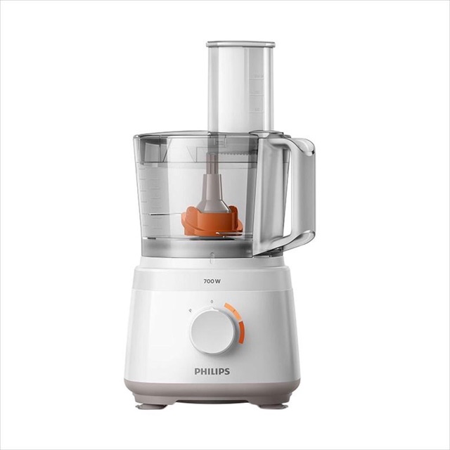 PHILIPS HR7310/10 4.7 Food Processor - Hitam &amp; Putih