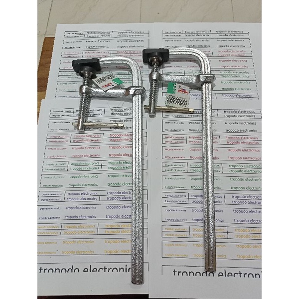 Catok clamp F steel WIPRO panjang 30 cm
