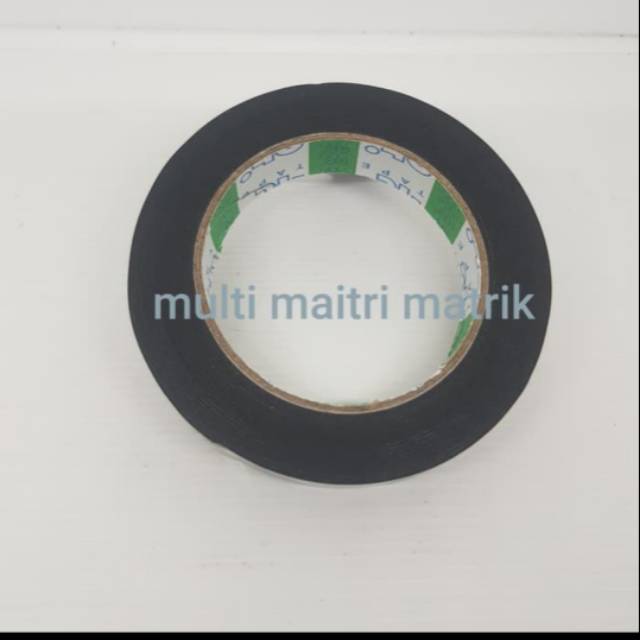 

Double tape foam hijau busa 2cm x 5 meter / lakban busa dobel 1 inch